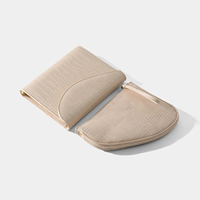 Carnet élégant en cuir PU effet crocodile A5, rechargeable, avec rabat détachable et option de logo personnalisé