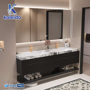 <span class=keywords><strong>Muebles</strong></span> de <span class=keywords><strong>Baño</strong></span> Modernos y Elegantes de <span class=keywords><strong>Diseño</strong></span> Reciente OEM Kaleido 2026 - Lavabo de Pared de Lujo con Tocador - Product Image 2