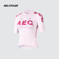 AEC.CYCLIST Maillot de cyclisme d'été à manches courtes pour femme, séchage rapide, léger, pour vélo de route et VTT