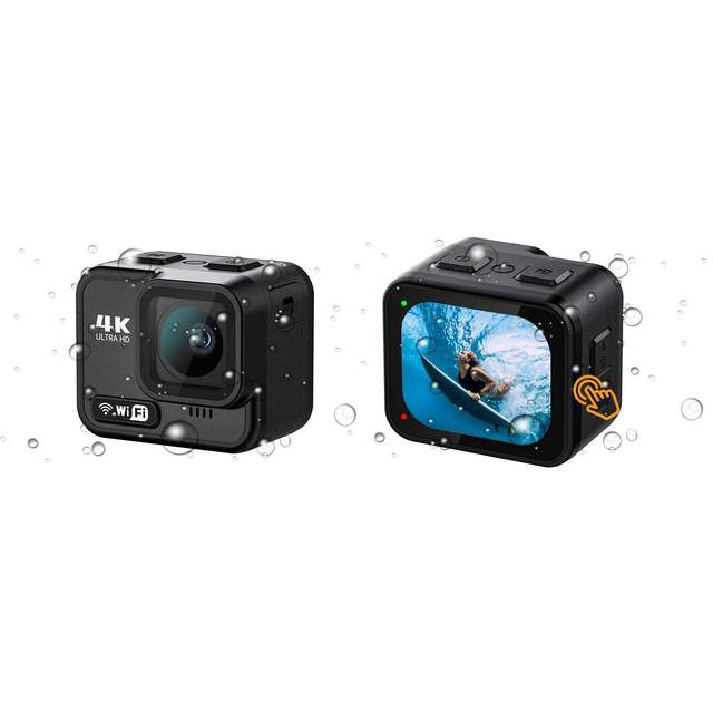 Mini Cube 4K 30FPS Action Camera 21M Body Waterproof WiFi Touch Screen Six-Axis EIS Outdoor Sports DV