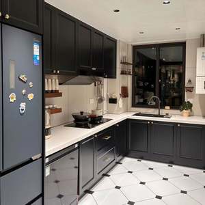 Gabinetes de Lujo Europeos, Diseños de Cocina Contemporáneos, Gabinetes de Cocina de Diseño Personalizado en Color de Lujo para el Hogar - Product Image 1