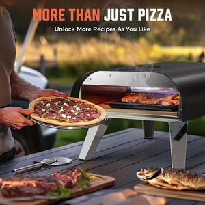 Nuevo Horno de Pizza a <span class=keywords><strong>Gas</strong></span> <span class=keywords><strong>para</strong></span> Exteriores de 12 Pulgadas, Estufa de Pizza a <span class=keywords><strong>Gas</strong></span>, Horno Tostador y de Pizza <span class=keywords><strong>para</strong></span> el Hogar y <span class=keywords><strong>para</strong></span> Acampar - Product Image 4