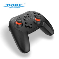 DOBE, suministro directo de fábrica, controlador inalámbrico BlueTooth con vibración de motor dual para Nintendo Switch, accesorios de juego de PC
