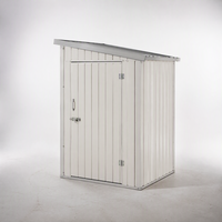 Abri de jardin en aluminium, abri portable en aluminium, petits abris en acier pour jardin et cour arrière