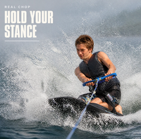 Planche de wakeboard personnalisée, résistante aux chocs, remorquable, pour adultes débutants, sports nautiques lac et océan
