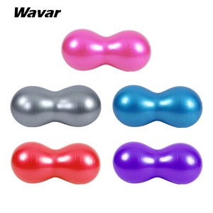 Professional Training PVC Material Durable PeanutYoga <strong>Ball</strong> <strong>for</strong> Pilates &amp; <strong>Yoga</strong> <strong>Exercise</strong> 45*90cm 2mm Thick - Product Image 2