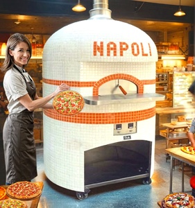 Un bas prix de Nouveaux matériaux en gros bons fabricants rotary gaz rapide napoli rotatif grill <span class=keywords><strong>four</strong></span> à pizza pour restaurant japon - Product Image 2