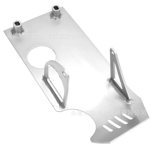 Plaque de protection en aluminium Favrito 330 mm pour moto tout-terrain Kawasaki CRF50, protection du moteur à démarrage électrique - Product Image 5