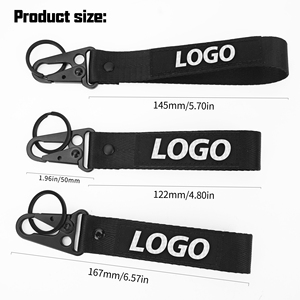 Llavero Deportivo Ecológico con Bordado de Pico de Águila, Logotipo Personalizado, Cordón Corto para Motocicleta - Product Image 5