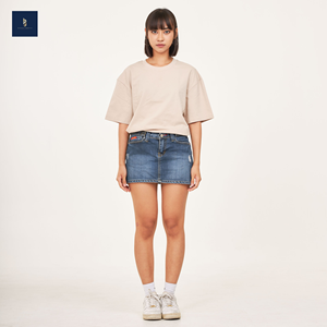 Camiseta de gran tamaño para mujer, de alta calidad CVC Camiseta de algodón, poliéster ecológico, transpirable, informal, cuello redondo, manga corta - Product Image 6