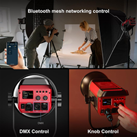 GVM SD200B Pro Lumière LED pour la photographie, kit d'éclairage pour la photographie, équipement d'éclairage, accessoires pour studio photo