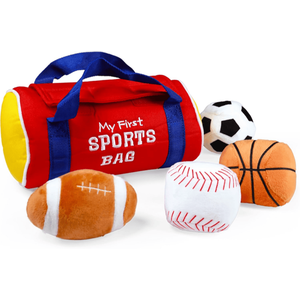 Custom Cute Baby Children Football Basketball Baseball Sport Bags Plush Toy Stuffed Plush Toys - Product Image 1