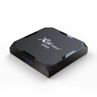 Max Plus Ultra Amlogic S905X4 TV Box Android 11 4GB 32GB Quad Core H265 4K WiFi de Doble Banda