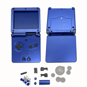 Nueva Carcasa de Repuesto para <span class=keywords><strong>GBASP</strong></span>, Cubierta de Reemplazo para GBA SP con Botones y Logo de Placa de Identificación para Gameboy Advance SP - Product Image 4