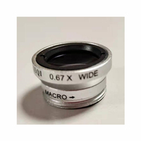 Objectif de caméra factice Santa Cam pour téléphone portable, grand angle et macro, décoration de Noël avec aluminium+ABS et verre optique, 5 couleurs