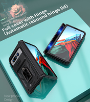 Derniers étuis de téléphone portable antichoc pour couverture de téléphone portable Google Pixel Fold avec porte-anneau 360 protéger l'étui rigide