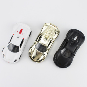 Plastic Super Car Models White Gold Black Cake Toppers Birthday Party Decorations Reusable - Product Image 2