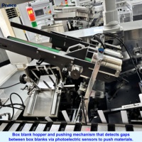 Machine d'emballage horizontale entièrement automatique pour petites boîtes, machine d'emballage en carton pour cosmétiques, savons, e-cigarettes, bouteilles de liquide