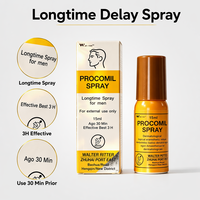 Procomil 15ml Spray Retardant Huile Sexuelle à Base de Plantes pour Hommes, Prolonge la Performance, Retarde l'Éjaculation, Spray de Synchronisation Masculin