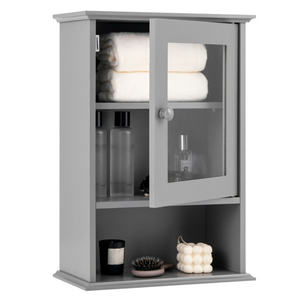 DB MDF Casillero de baño gris para ventas prohibidas Enviado - Product Image 1