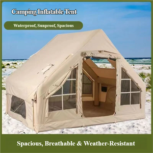 <span class=keywords><strong>Tente</strong></span> de camping gonflable à ouverture rapide pour l'extérieur, directement de l'usine, modèle 2026, dernière version, pour plusieurs personnes, portable, en tissu Oxford - Product Image 3