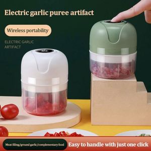 250 ML Electric <b>Mini</b> Food Processor Wireless Portable Rechargeable Vegetable Processor Electric <b>Mini</b> Garlic Food Chopper - Product Image 3