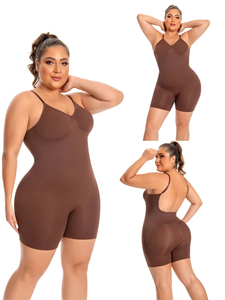 Body sculptant intégral sans couture personnalisé, rehausseur de fesses, grande taille, pour femme, pour le remodelage quotidien de la silhouette - Product Image 6