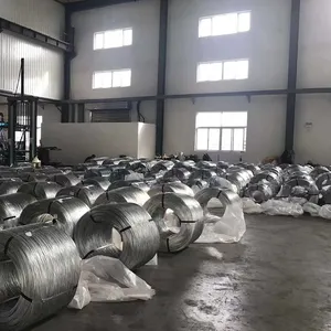 Dingzhou lima bintang logam precio alambre galvanizado untuk las jaulas de pajuro kaliber 14 de 0.23mm 0.22mm 0.18mm