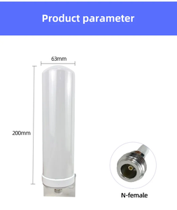 <span class=keywords><strong>Antena</strong></span> Omnidireccional de Barril Kontec para Exteriores, Resistente al Agua I67, Amplificador de Señal de Teléfono Móvil de Alta Ganancia, Router de Red 4G/5G/LET - Product Image 2