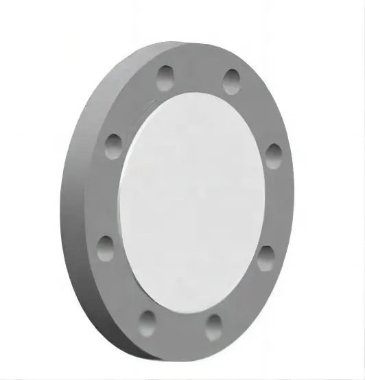 Carbon Steel PTFE/PFA Lined Blind Flanges for Water Treatment Chemical Industrial Resistance Acid and Alkali