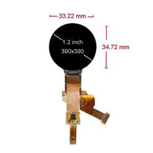 Écran tactile capacitif 1.2 pouces circulaire <span class=keywords><strong>OLED</strong></span> rond IPS 1.2 pouces 390*390 LCD <span class=keywords><strong>AMOLED</strong></span> Module panneau MIPI DSI pour montre intelligente - Product Image 1