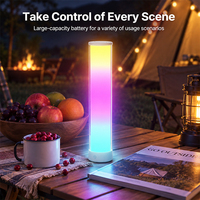 Lampes de table nordiques en forme de donut, modernes et simples, avec commande tactile LED, pour salon, chambre à coucher, salle à manger, décoration de la maison