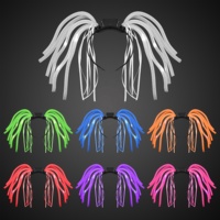 Serre-tête LED lumineux arc-en-ciel en gros, accessoire de costume de fête, événement nocturne, festival