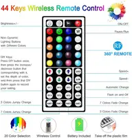 Ir Controller ESann Led Strip Lights 44 Keys Wireless IR Remote Controller With Receiver For RGB 3528 5050 LED Light Strip
