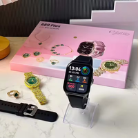 Nouveautés Noël : Coffrets Cadeaux Montre Connectée 6-en-1 pour Femme – Compatible A58 Plus Smartwatch (PK A68 A89)