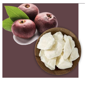 Beurre de Kokum non raffiné, matière première cosmétique naturelle pour la formule de soins de la peau, beurre corporel, crème pour le visage, baume pour les lèvres, masque capillaire, lotion - Product Image 1