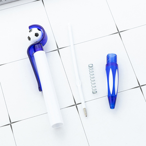 Bolígrafo de Plástico con Diseño de Balón de Fútbol, Regalos Deportivos Promocionales Personalizados, Herramienta de Escritura para Oficina y Negocios - Product Image 2