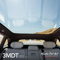 Película Inteligente para Ventanas de Auto con Control Remoto, Película de Privacidad para Techo Solar YU7