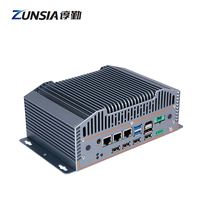 3 LAN POE 6 * Com Industrial PC Case 12th Gen N150 N97 N305 1 * DDR5 16GB 6USB 1 * CAN/I2C X86 Edge Computing Embedded Fanless Mini PC