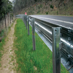 Barandilla de acero para carretera, barrera de tráfico, protección de seguridad vial utilizada para el tráfico de vehículos - Product Image 2