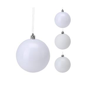 Sphère en plastique blanc diamètre [x] 10CM ASS. - Product Image 1