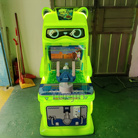 Machine de jeu d'arcade à monnayeur pour enfants : tir de balles - Plastique