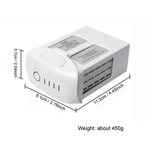 Batería de Dron de 15,2 V y 5870mAh para DJI <span class=keywords><strong>Phantom</strong></span> <span class=keywords><strong>4</strong></span> Pro / Pro V2.0 / Advanced/RTK, baterías de repuesto de Vuelo Inteligente Lipo mAh - Product Image 5