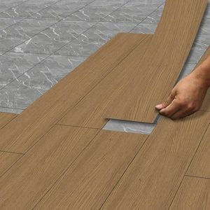 Láminas Autoadhesivas de Vinilo PVC para Pisos, Fáciles de Instalar, Resistentes al Agua, para Dormitorio y Sala de Estar - Product Image 5