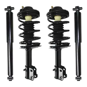 Passenger and Driver Front Rear Struts Coil Spring Rear Shock Absorbers Amortiguadores for Renault Citroen Peugeot