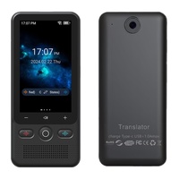 Traductor de Voz Inteligente T18 a Precio de Fábrica, WiFi 2.4G/5G, 138 Idiomas en Línea, Batería de 1500mAh, Dispositivo de Traducción B2B para Pedidos al por Mayor