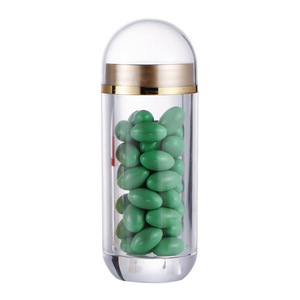 Lege transparante PS acryl <span class=keywords><strong>plastic</strong></span> medicijn pil capsule fles voor farmaceutische tablet saffraan poeder verpakking pot - Product Image 2