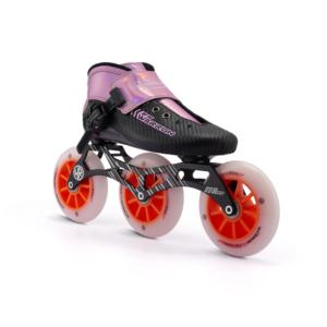 Patines de velocidad ajustables profesionales EACH con ruedas de 110 mm, bota de patín de fibra de carbono y PU para hombres adultos YQ-WAR01, YQ-WAR01 - Product Image 4