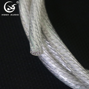 YIVO XSSH HiFI Performance <strong>Power</strong> Line 13mm 9 Core 8N OFC+Pure Silver 16AWG Braid Shielded PVC <strong>Power</strong> <strong>Cable</strong> for Car Microphone - Product Image 4
