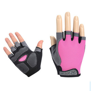 2026 Custom Half Finger Waterproof Anti-Slip Microfiber Polyester <b>Weight</b> Lifting <b>Gloves</b> Fitness Training Workout Sports Gym - Product Image 4